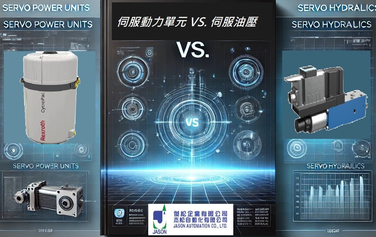 伺服動力單元   VS.  伺服油壓